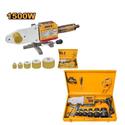 1500W Poly Welding Machine – Versatile and Comprehensive Plastic Pipe Welding Tool (20, 25, 32, 40, 50, and 63 mm) – PTWT215002
