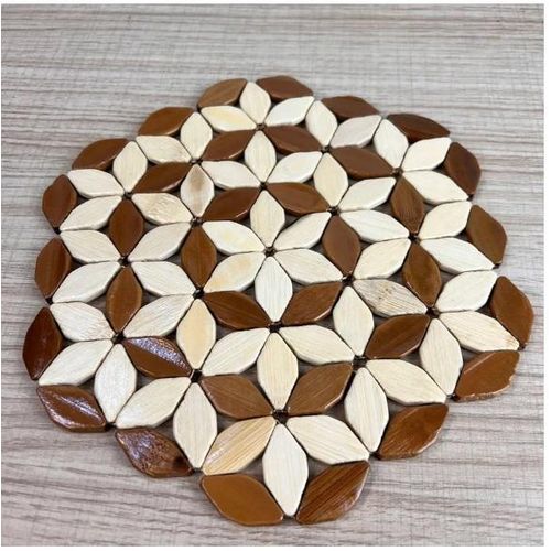 Heat-insulated Wooden Coaster Set