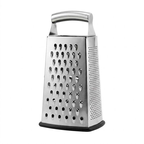 Multi Functional Stainless Steel Box Grater with Comfortable Handle - XK-7