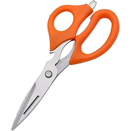 Kitchen scissors - scissors of stainless steel sharp acute and multi -use perfect for preparing chicken fish and herbs and more efficiently Model4