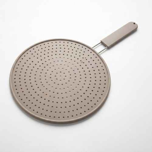 Silicone Splatter Screen, Oil Guard for Frying Pan, Heat Resistant Mesh Cover, 45.5x28 cm