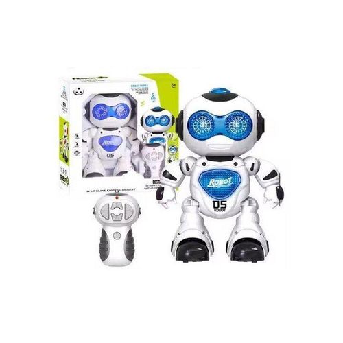 Dancing Robot Toy With Remote Control, Height, Ages 6+, LED Lights And Music