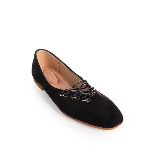 Suede Ballerina