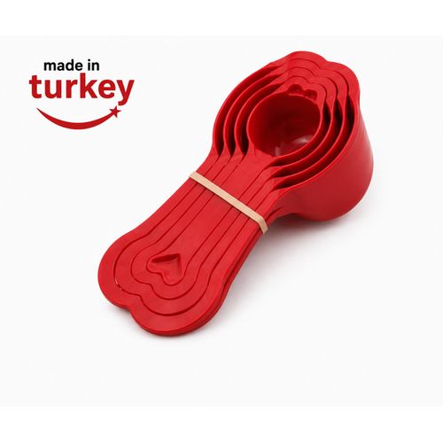 4-Piece Nesting Measuring Spoons Set - Food Measuring Spoons for Baking & Cooking