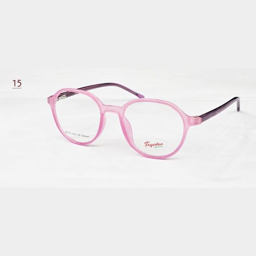 Children’s eyeglasses made from lightweight, durable TR material for comfort and flexibility. Features reinforced temples for added strength and stability, plus Italian spring hinges for greater flexibility and everyday durability.