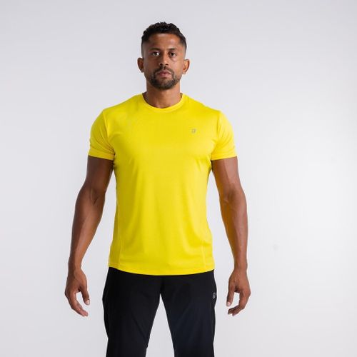 Sportswear Men STRIVE quick dry T-shirt - yellow