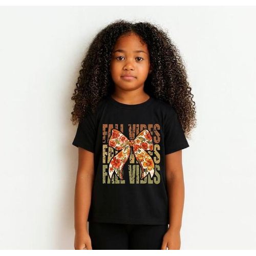 Short Sleeves T-shirt For Girls Cotton Material