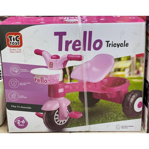 tiC TOYS Trello Tricycle for Kids – Safe & Durable