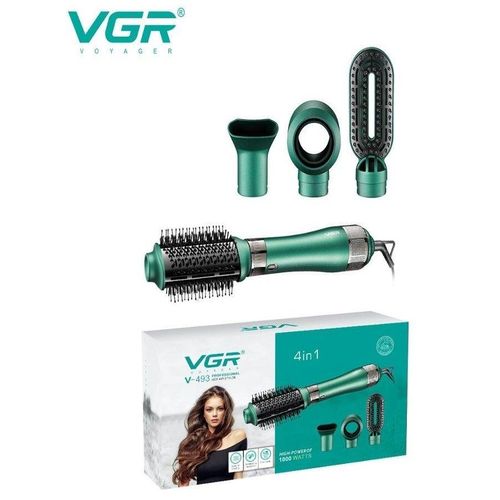 V-493 Hot Air Comb 1000W 4in1 Multicolour