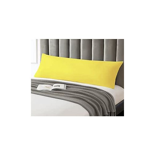 Cotton Pillowcase - Yellow
