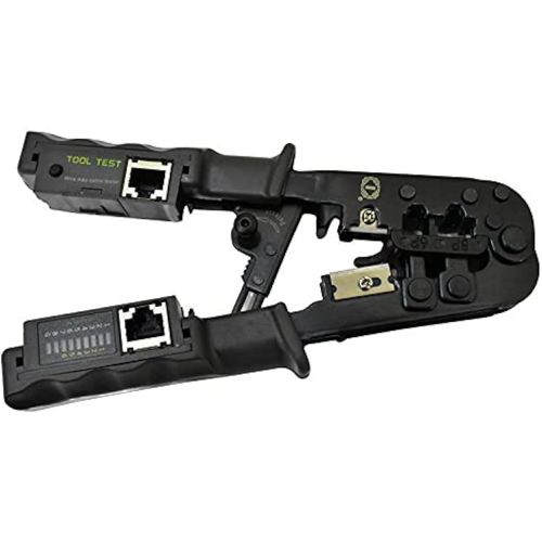 RJ-45 Tools Cable Tang Crimping Tester