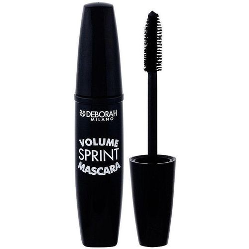 Sprint Volume Black Mascara for Instant Full and Thick Lashes Long Lasting Smudge Resistant Eye Makeup Lightweight Formula with Conditioning Ingredients and Precision Brush for Fast Easy Application