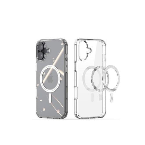 Clear View iPhone 16 Plus Case Clear ProMax Crystal Clear Yellowing Resistant Scratch Resistant Shock Resistant Slim Design Raised Edges Bumper Cover