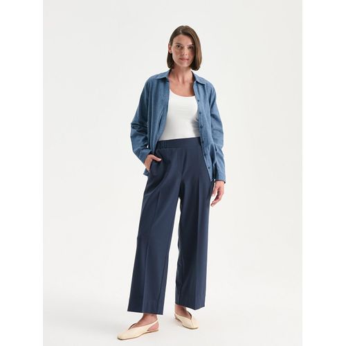 Elastic Waist Women's Trousers