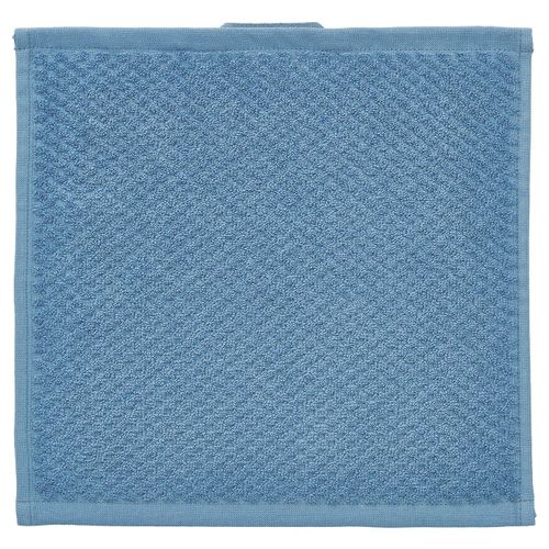Washcloth GULVIAL towel, beige, square, soft cotton.
