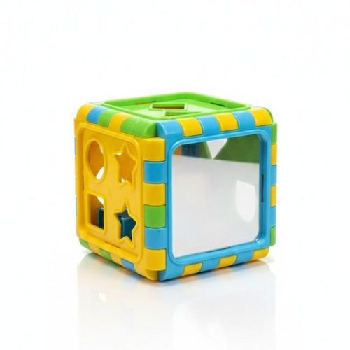 Educational Shape Sorter Activity Cube