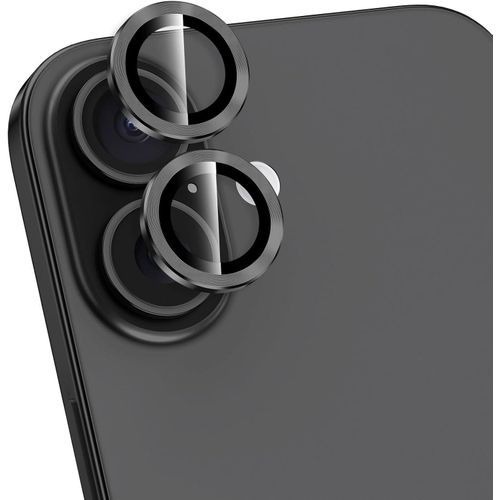 High-clarity, shock- and scratch-resistant tempered glass screen protector for the iPhone 17 camera.