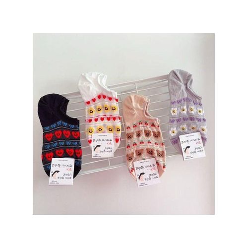 12-Pair Women's Socks Set - One Size Fits All