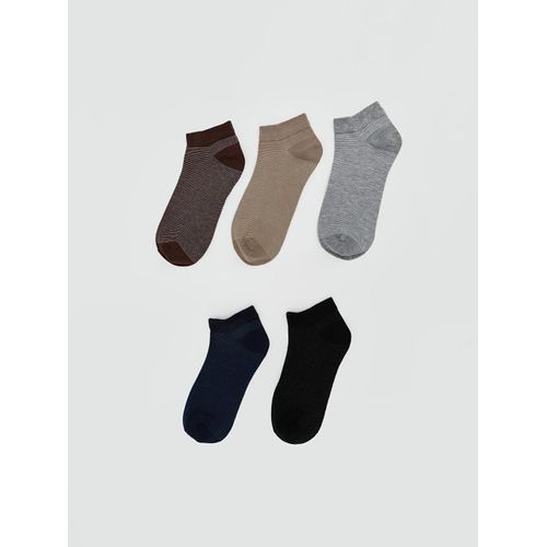 Striped Men's Trainer Socks 5 Pack