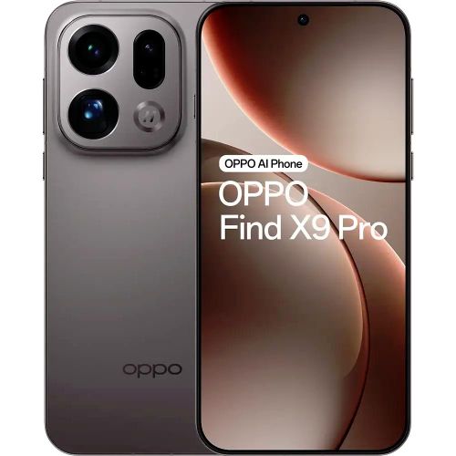 Find X9 pro Dual SIM, 512GB, 16GB RAM, 5G - Titanium Charcoal