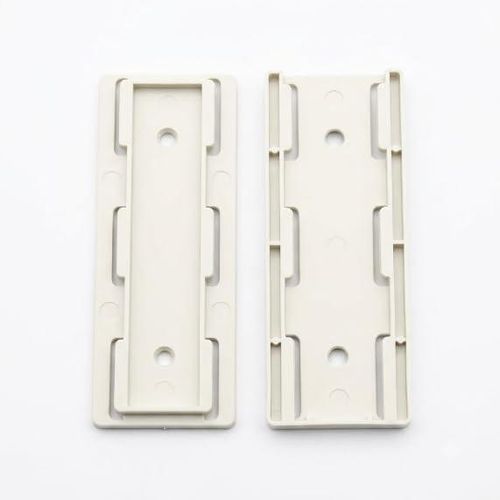 Adhesive Power Strip Holder Cable Organizer Wall Mount No Drilling Detachable and Re-installed for Office and Home, Helps to Tidy Cords and Save Space.