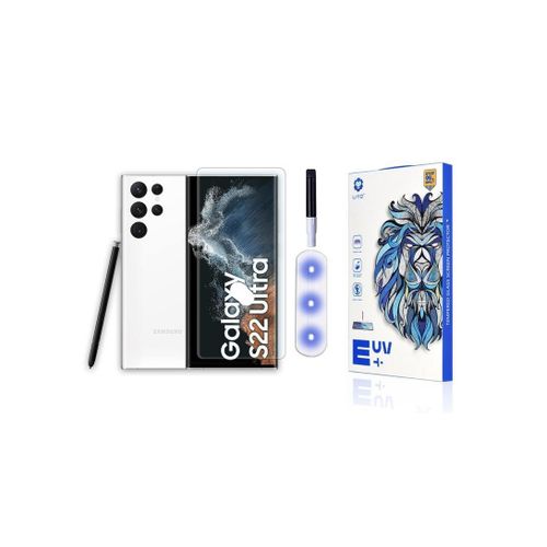 Lito Uv Nano Liquid Full Glue Tempered Glass Screen Protector for Samsung Galaxy S22 Ultra 5G