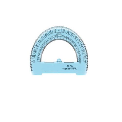 Protractor Tecnoschool 180° 12cm