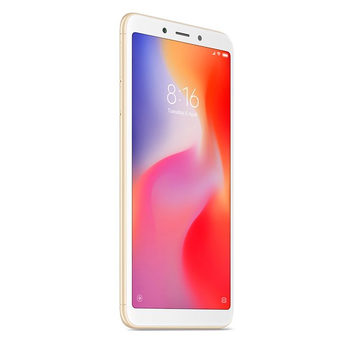 XIAOMI Redmi 6A موبايل 5.45 بوصة - 16 جيجا - 4G - ذهبي