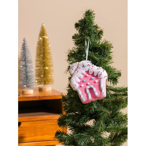 House Figured Tree Ornament 16 Cm