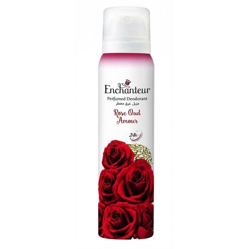 Rose Oud Amour Perfumed Deodorant Body Spray - Long-Lasting Fragrance, 150ml