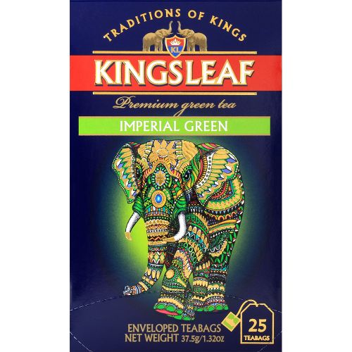 شاي كينجزليف الأخضر 25 ظرف - كينجزليف تي