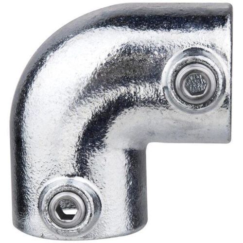 KPC-125 90 DEGREE ELBOW, SILVER