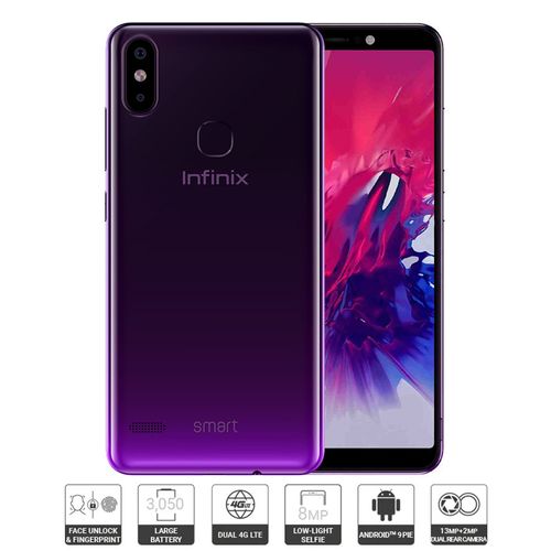 موبايل انفنکس Infinix X5516 Smart 3 - 5.5-inch 16GB/2GB Mobile Phone -Cosmic Purple من جوميا مصر