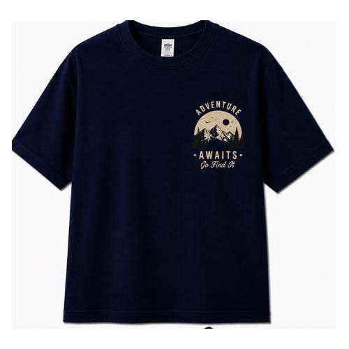 Unisex Oversized Graphic Printed T-Shirt – Streetwear Casual Cotton Tee – Size M