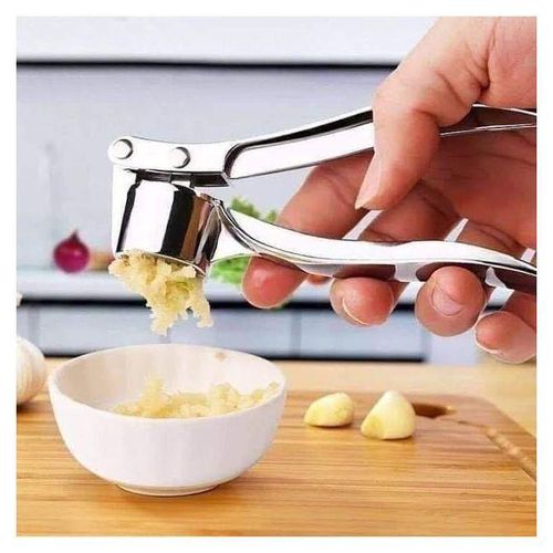 Heavy-Duty Stainless Steel Garlic Press and Mincer