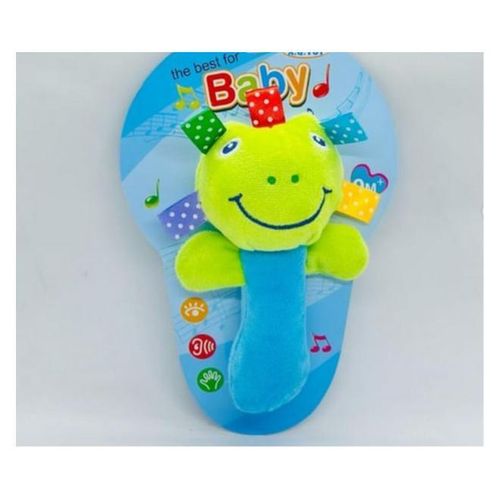 Soft Baby Rattle Toy – Animal Designs with Rattle & Squeaker