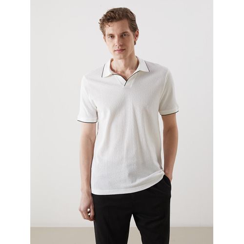 Polo Neck Short Sleeve Men's T-Shirt
