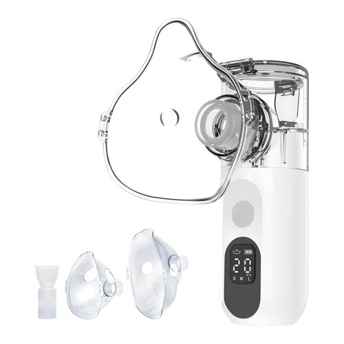Mesh Nebulizer, Quiet And Portable, Low Power, Improving Your Life With Care, Multiple Options The Battery