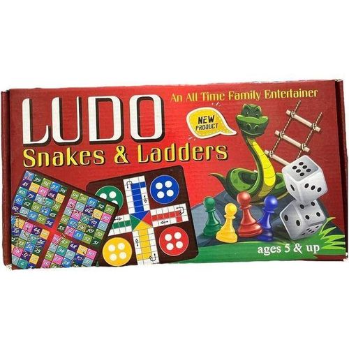 LUDO & SNAKES & LADDERS CARDS game