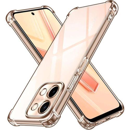 Y28 4G Case, Shockproof Transparent Case with Soft TPU Bumper Silicone Protective Case for Vivo Y28 4G Soft TPU Bumper