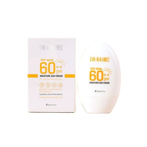 Anti-Aging Moisturizing Sunscreen Cream SPF 60++ White 60grams