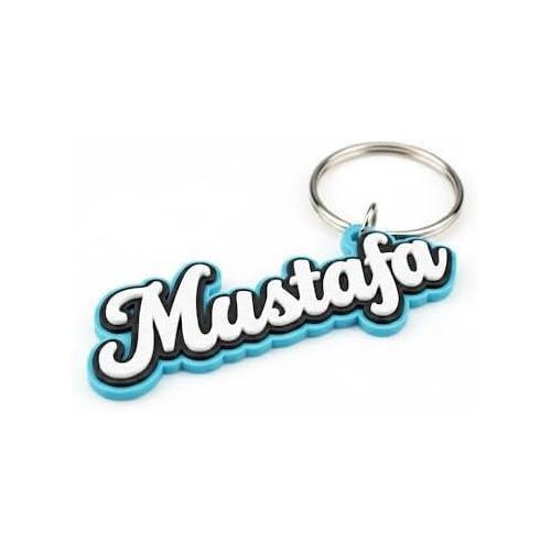 سلسلة مفاتيح باسم مصطفى- سلسلة مفاتيح شخصية مصطفى هدية شخصية للأصدقاء والعائلة والعشاق وأفضل صديق في عيد الميلاد والذكرى السنوية والتخرج والكريسماس وعيد الحب والمجوهرات التذكارية