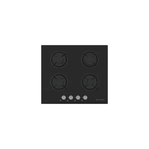 Built In Gas Hob, 4 Burners, 60 Cm, Black - S607RBC