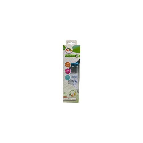 Baby Glass Bottle +4m 210ml Blue - Blue
