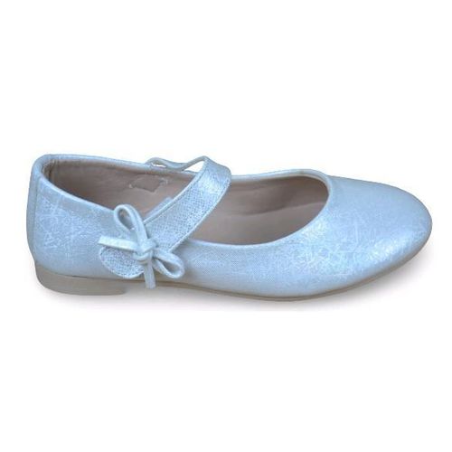Girls Vernet Leather Velcro Flat Shoes