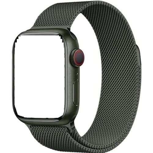 سوار مغناطيسي من الستانلس ستيل لساعة أبل 38/40MM ملم سيريز SE - اخضر