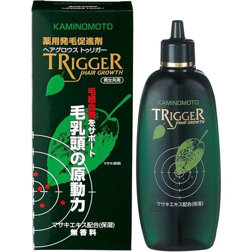 Trigger - Premium Japanese Hair Growth Accelerator 180ml - 100 Original Made in Japan - Intensive Treatment for Hair Loss Thinning - For Men Women