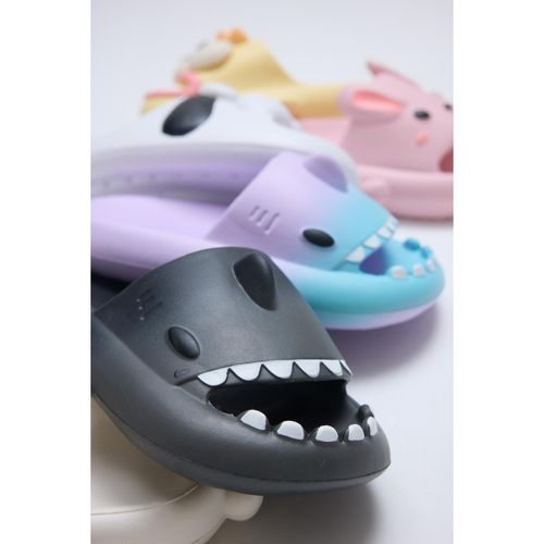 Solid Sole EVA Slippers Men Kids