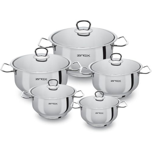 10-Piece Casserole Set Smart (16-20-24-28-32 cm)