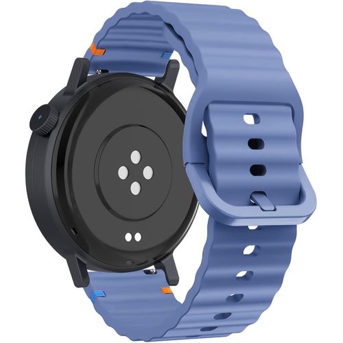 Dl3 Mobilak Silicone Sport Band 22MM Strap For Xiaomi Redmi Watch 5 Active/5 Lite/Samsung Galaxy Watch 3 45mm/Watch 46mm/Gear S3/Huawei watch (GT6 GT5 GT4 GT3 46MM)/GT2E/GT2 Pro/GT 6 Pro/Amazfit GTR 4
